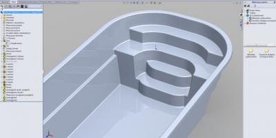 Wspomaganie projektowania i produkcji basenów poliestrowych CAD
